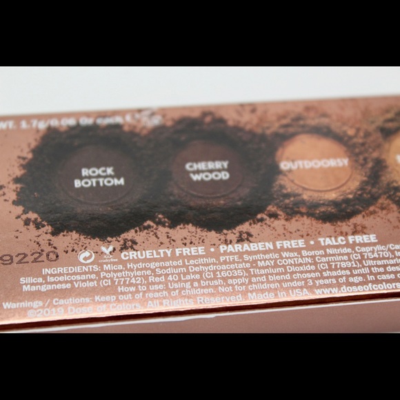 Dose of Colors | Baked Browns Eyeshadow palette - Picture 9 of 11